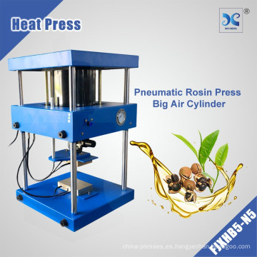 Nueva llegada 12ton petróleo extracción neumática calor Rosin Press